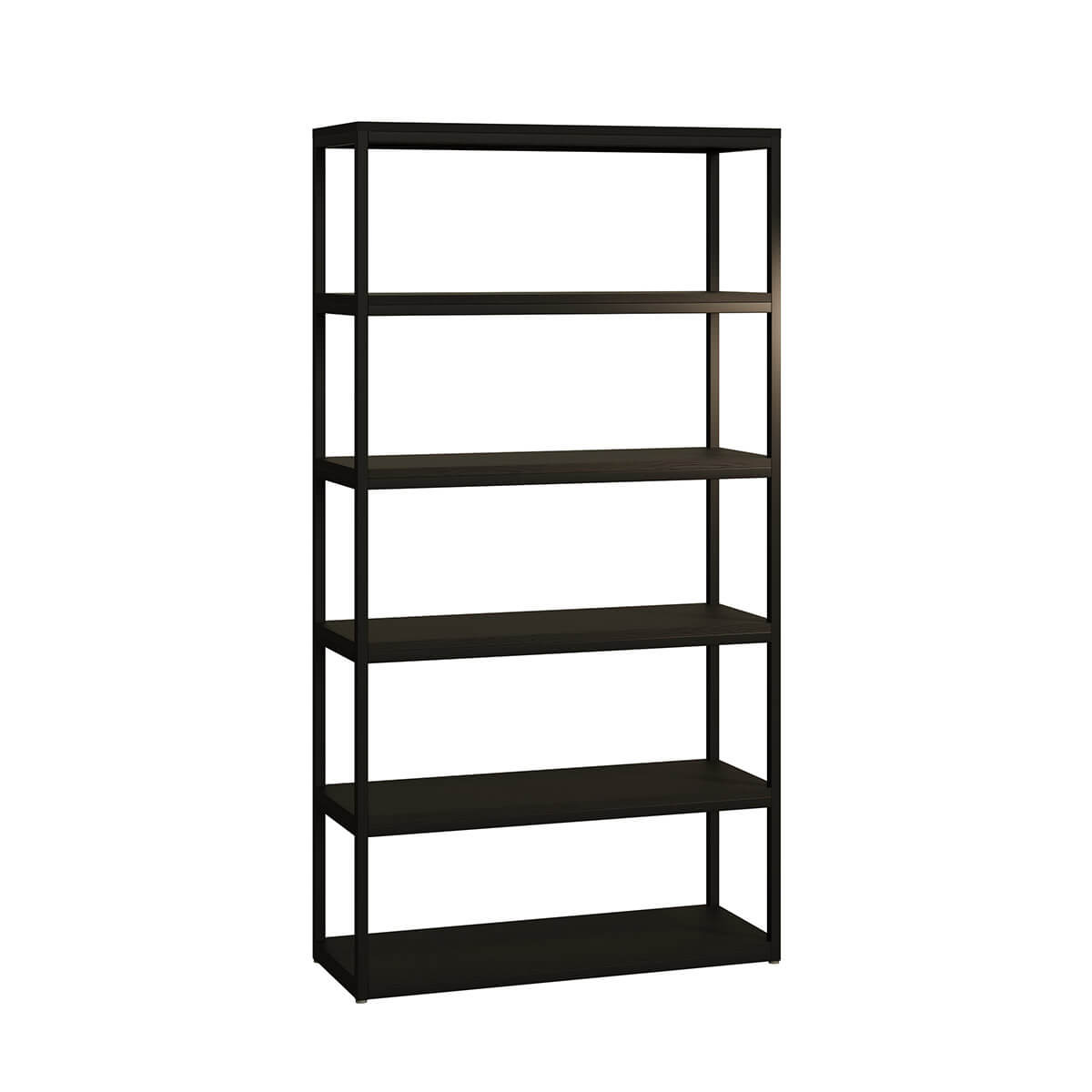 Oglio Medium Bookcase - Black